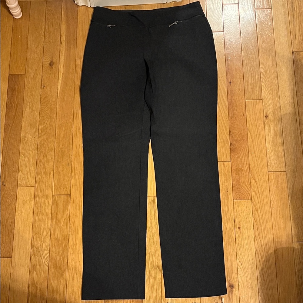 Reitmans charcoal grey tapered leg pants